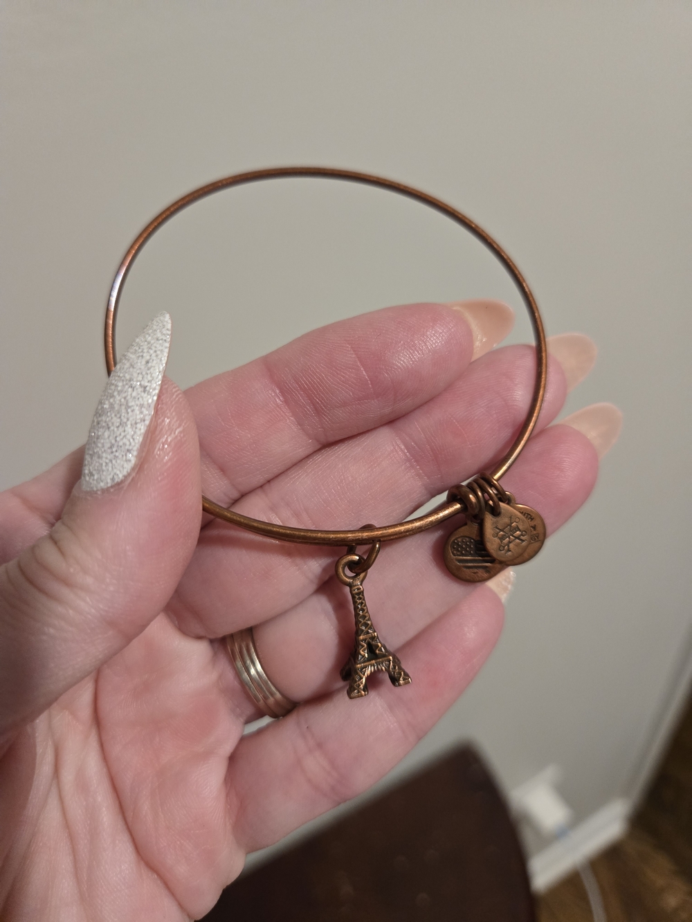 Alex & Ani Eiffel Tower Rose Gold